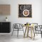 Stupell Industries Chalkboard Style Cafe Sign Canvas Wall Art